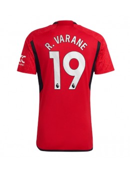 Manchester United Raphael Varane #19 Replika Hemmakläder 2023-24 Kortärmad